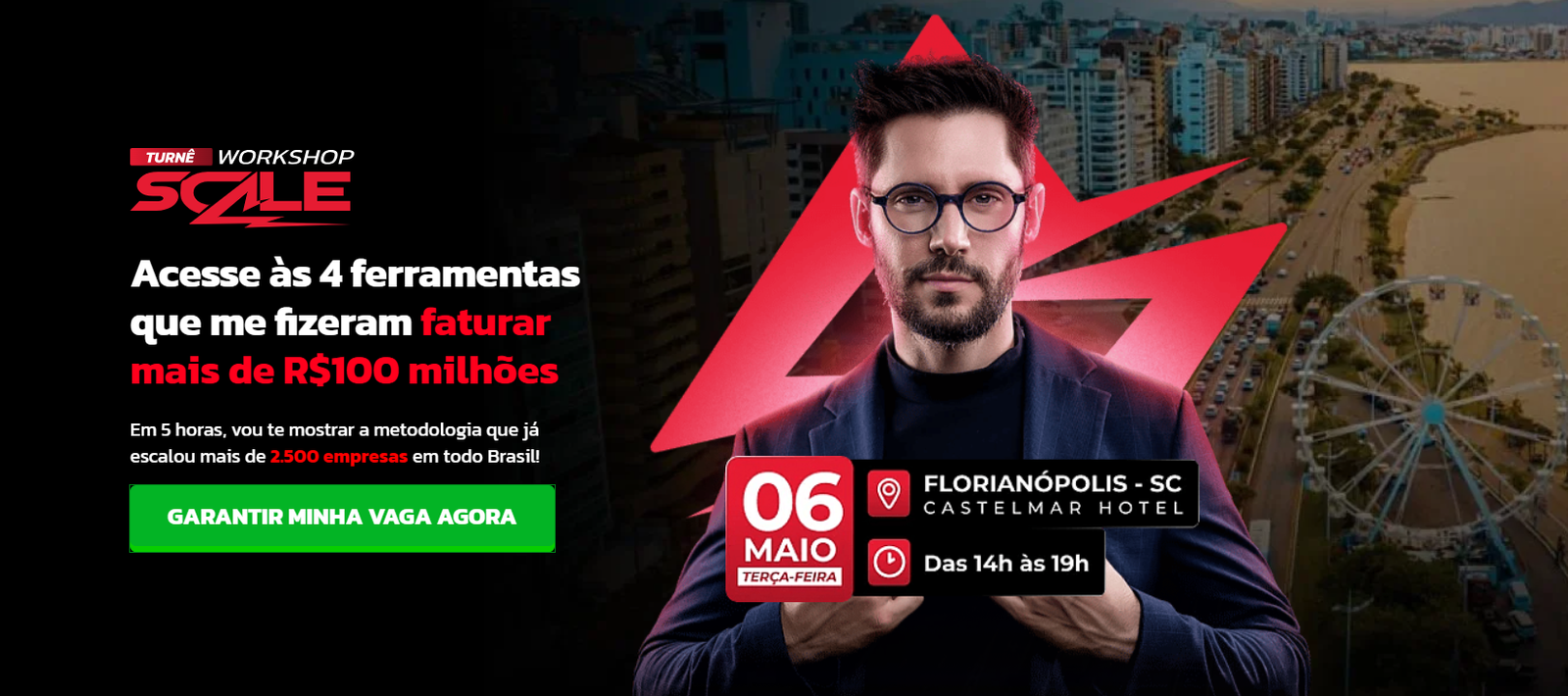 Workshop Scale em Florianópolis: Raphael Mattos inspira empreendedores com estratégias de sucesso 1 Workshop Scale chega a Florianópolis