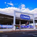 Fachada de uma das unidades Supermercados Comper imagem meramente ilustrativa Foto Divulgacao